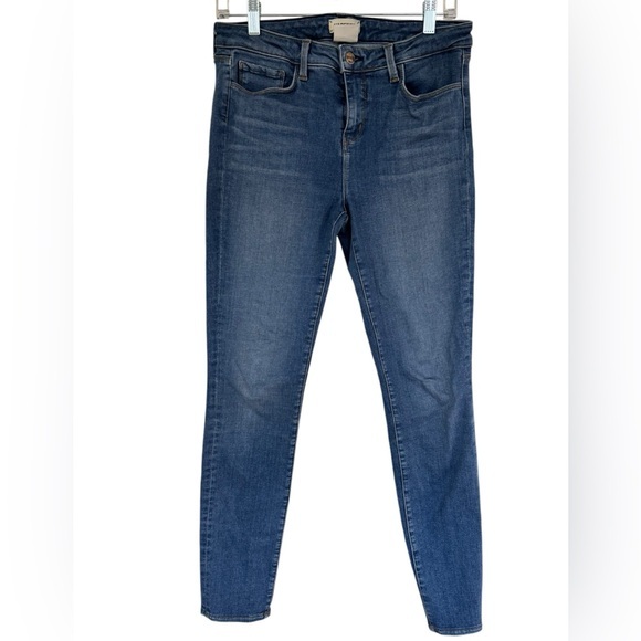 L'AGENCE Denim - L'Agence Women's Light‎ Wash Blue Jeans Straight Leg High Waist Size 29